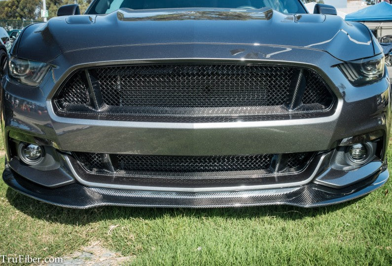 2015-2017 S550 Mustang Carbon Fiber LG255 Chin Spoiler