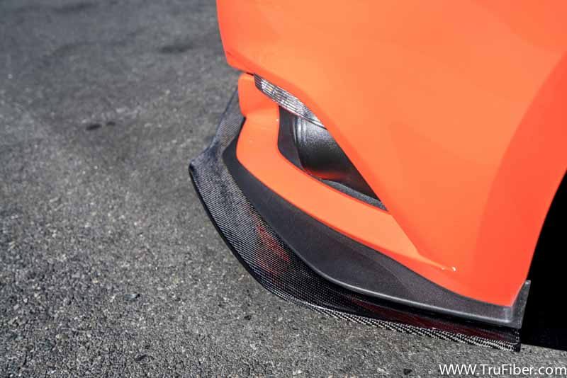 2015-2017 S550 Mustang Carbon Fiber LG258 Front Splitter