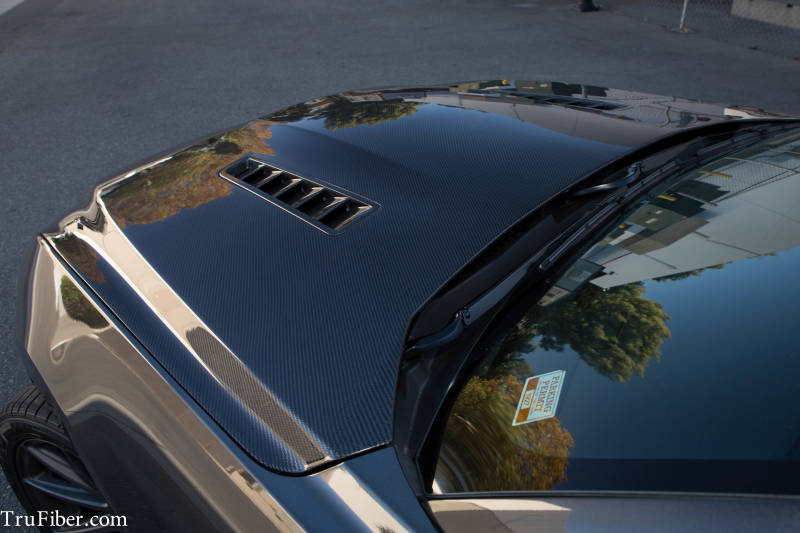 2015-2017 S550 Mustang Carbon Fiber A72 Ram Air Hood