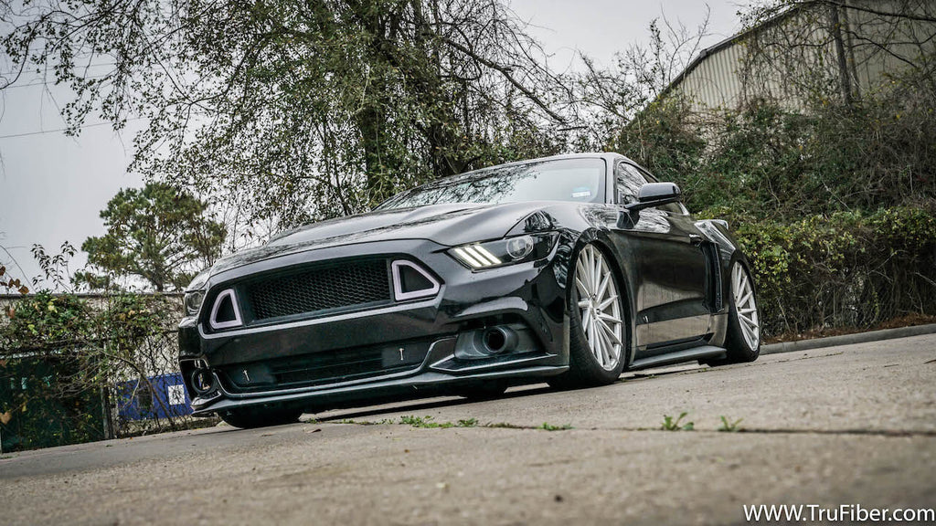 2015-2017 S550  Mustang Carbon Fiber A83 Hood - EXCLUSIVE