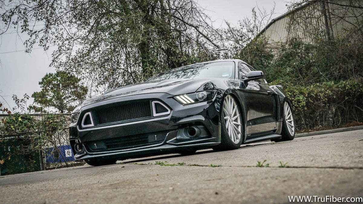 2015-2017 S550  Mustang Carbon Fiber A83 Hood - EXCLUSIVE