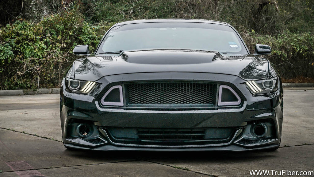 2015-2017 S550  Mustang Carbon Fiber A83 Hood - EXCLUSIVE
