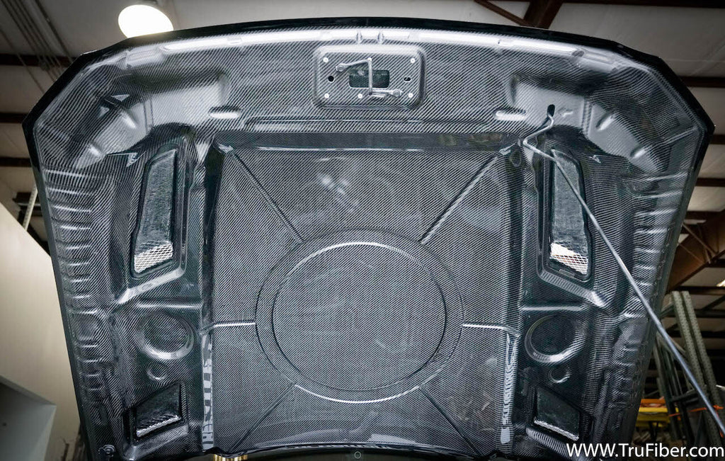 2015-2017 S550  Mustang Carbon Fiber A83 Hood - EXCLUSIVE