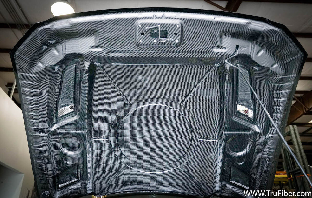 2015-2017 S550  Mustang Carbon Fiber A83 Hood - EXCLUSIVE
