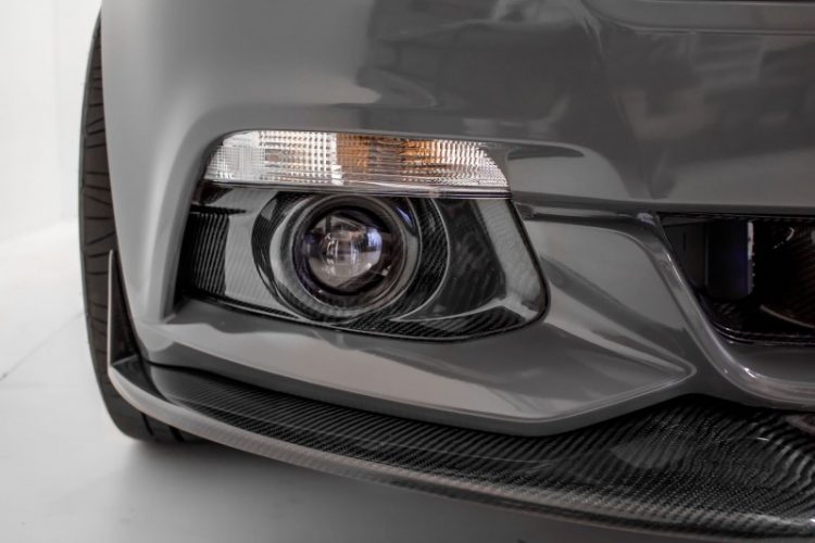 2015-2017 S550 Mustang Carbon Fiber LG237 Fog Light Bezels