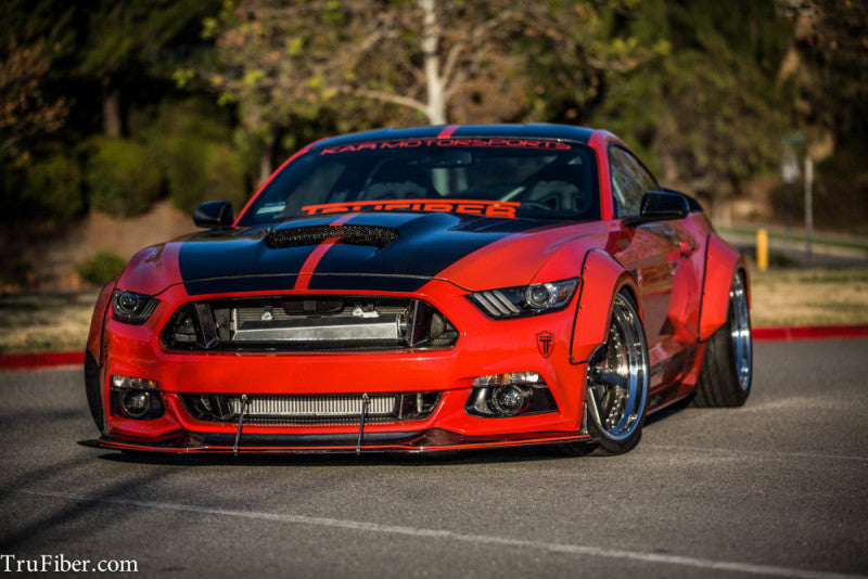 2015-2017 S550 Mustang Carbon Fiber LG267-T Front Fender Flares - EXCLUSIVE