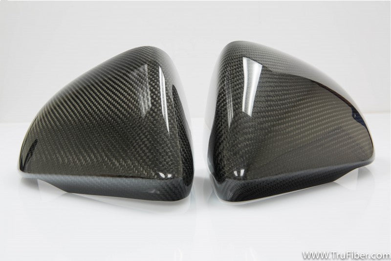 2015-2017 S550 Mustang Carbon Fiber LG285 Mirror Covers (Euro)