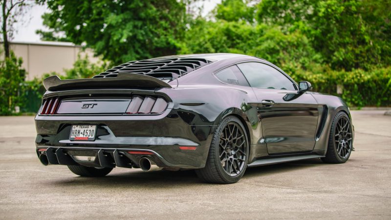 2015-2017 S550 Mustang Carbon Fiber LG383 Rear Diffuser Fins - EXCLUSIVE