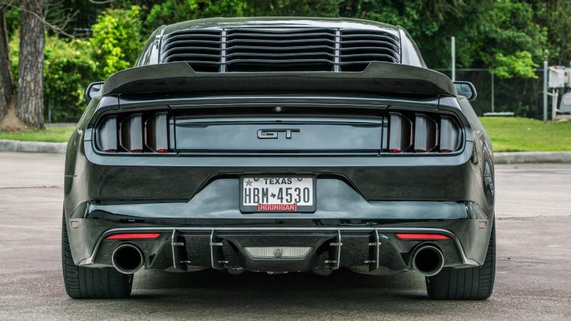 2015-2017 S550 Mustang Carbon Fiber LG383 Rear Diffuser Fins - EXCLUSIVE