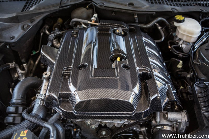 2015-2017 S550 Mustang Ecoboost Carbon Fiber LG263 Engine Cover