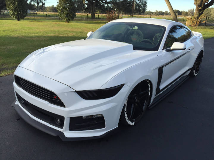 2015-2017 S550 Mustang Fiberglass A49-3 Hood