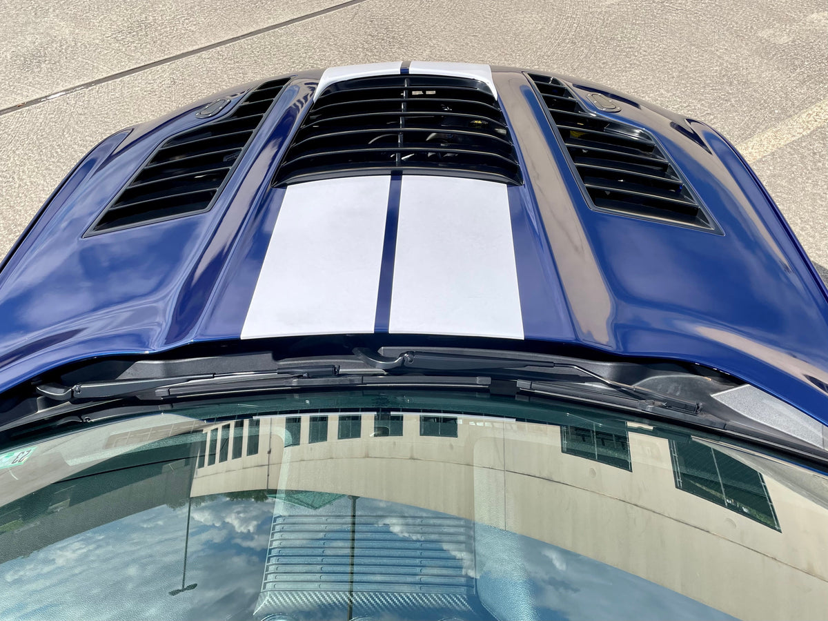 2015-2017 S550 Mustang Fiberglass A88 Heat Extractor Hood - EXCLUSIVE