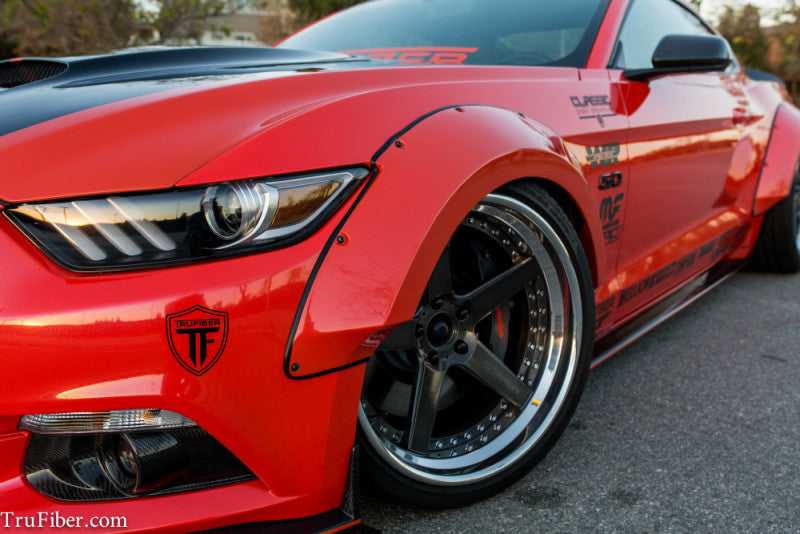 2015-2017 S550 Mustang Fiberglass LG267-T Front Fender Flares - EXCLUSIVE