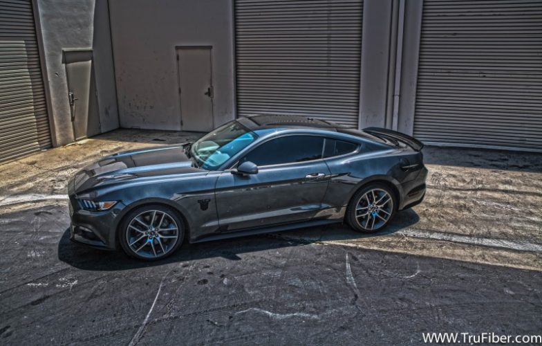 2015-2023 S550 Mustang GT350 Carbon Fiber DCA60 Rear Spoiler