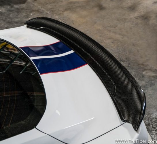 2015-2023 S550 Mustang GT350 Carbon Fiber DCA60 Rear Spoiler
