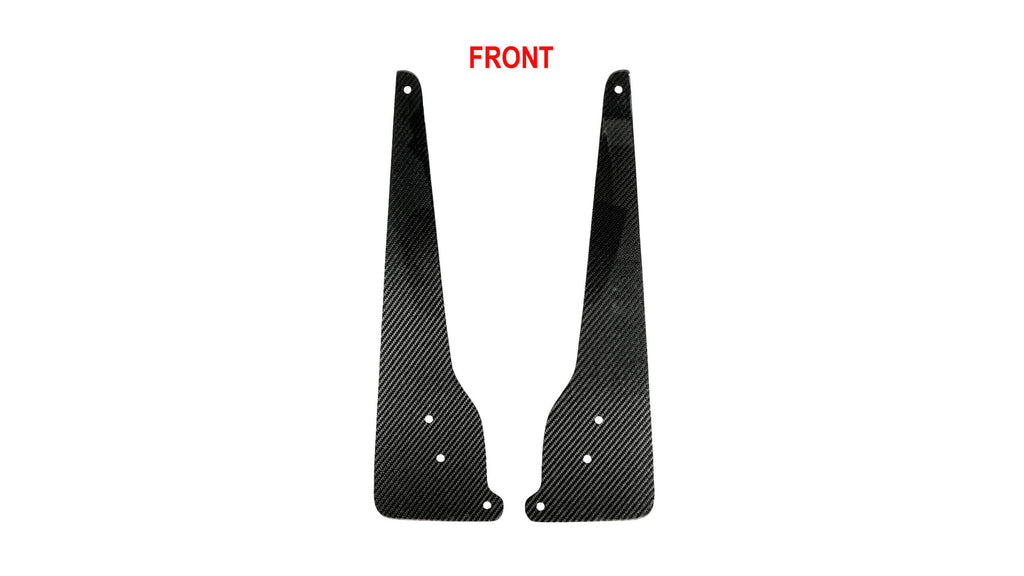 2015-2019 Charger Carbon Fiber LG396 Fiber Front Splash Guards
