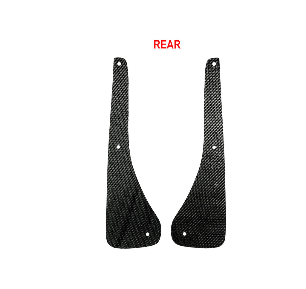 2015-2019 Charger Carbon Fiber LG397 Rear Splash Guards