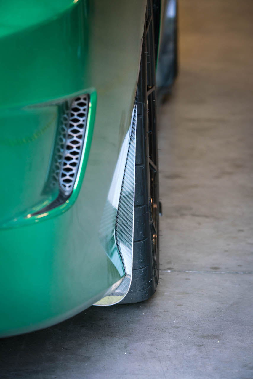 2015-2019 Charger Carbon Fiber LG397 Rear Splash Guards