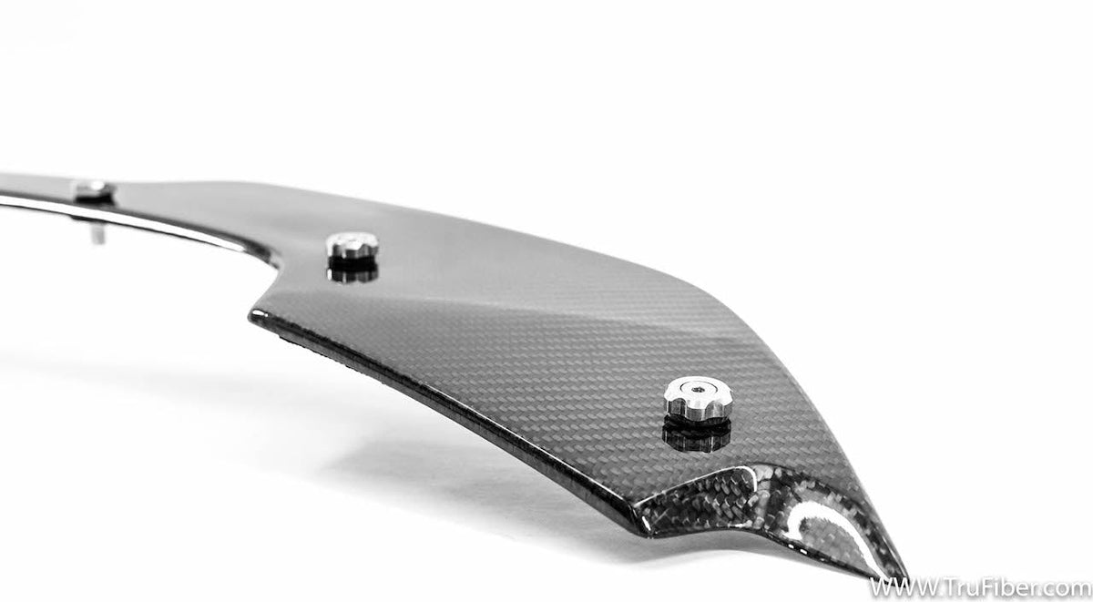 2015-2019 S550 Mustang GT350 Carbon Fiber LG371 WICKER BILL - EXCLUSIVE