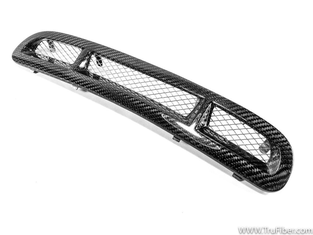 2015-2019 S550 Mustang GT350R Carbon Fiber LG304-AC Hood Vent