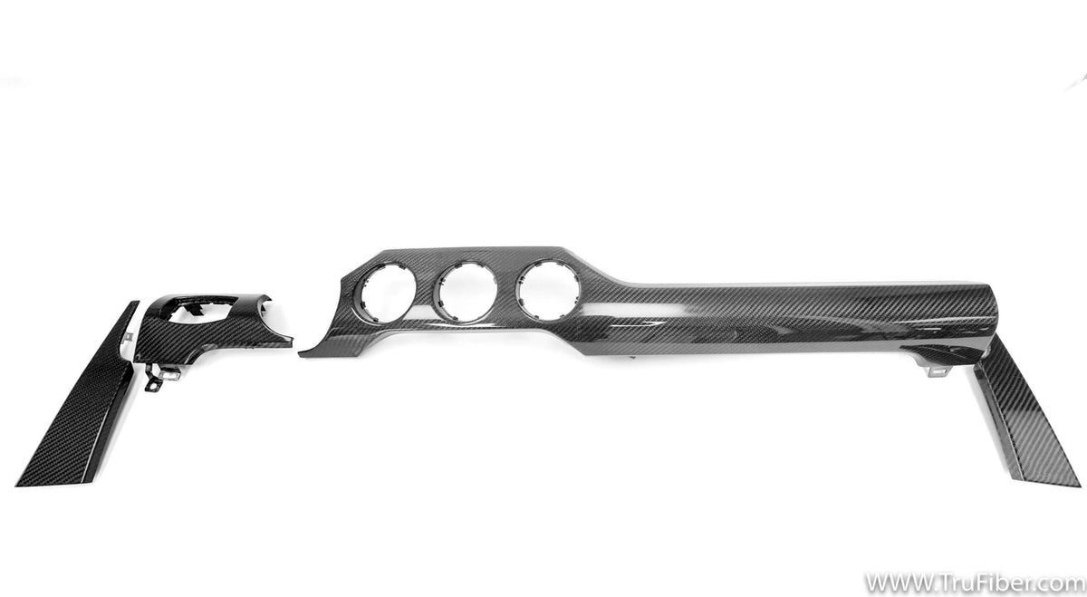2015-2020 S550 Mustang Carbon Fiber LG268 Dash Kit