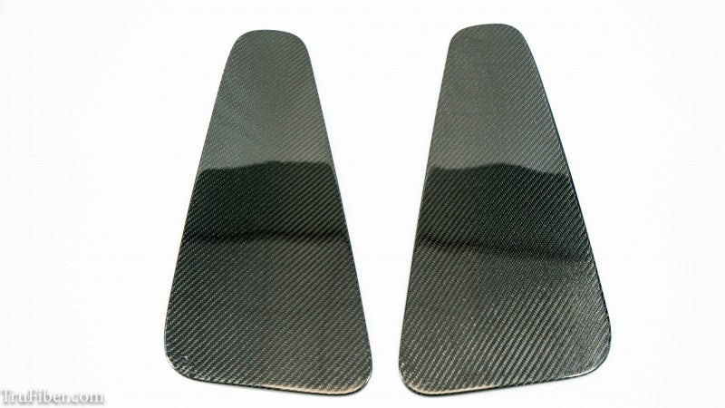2015-2020 S550 Mustang Carbon Fiber LG332 Quarter Window Covers