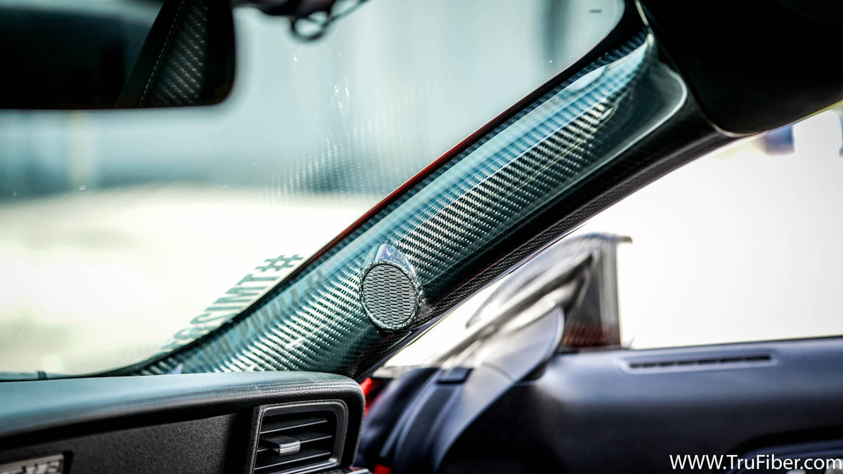 2015-2020 S550 Mustang Carbon Fiber LG429 A-Pillar (passenger's side) - EXCLUSIVE