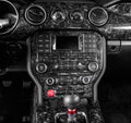 2015-2020 S550 Mustang Forged Carbon Fiber LG426 Radio Bezel - EXCLUSIVE