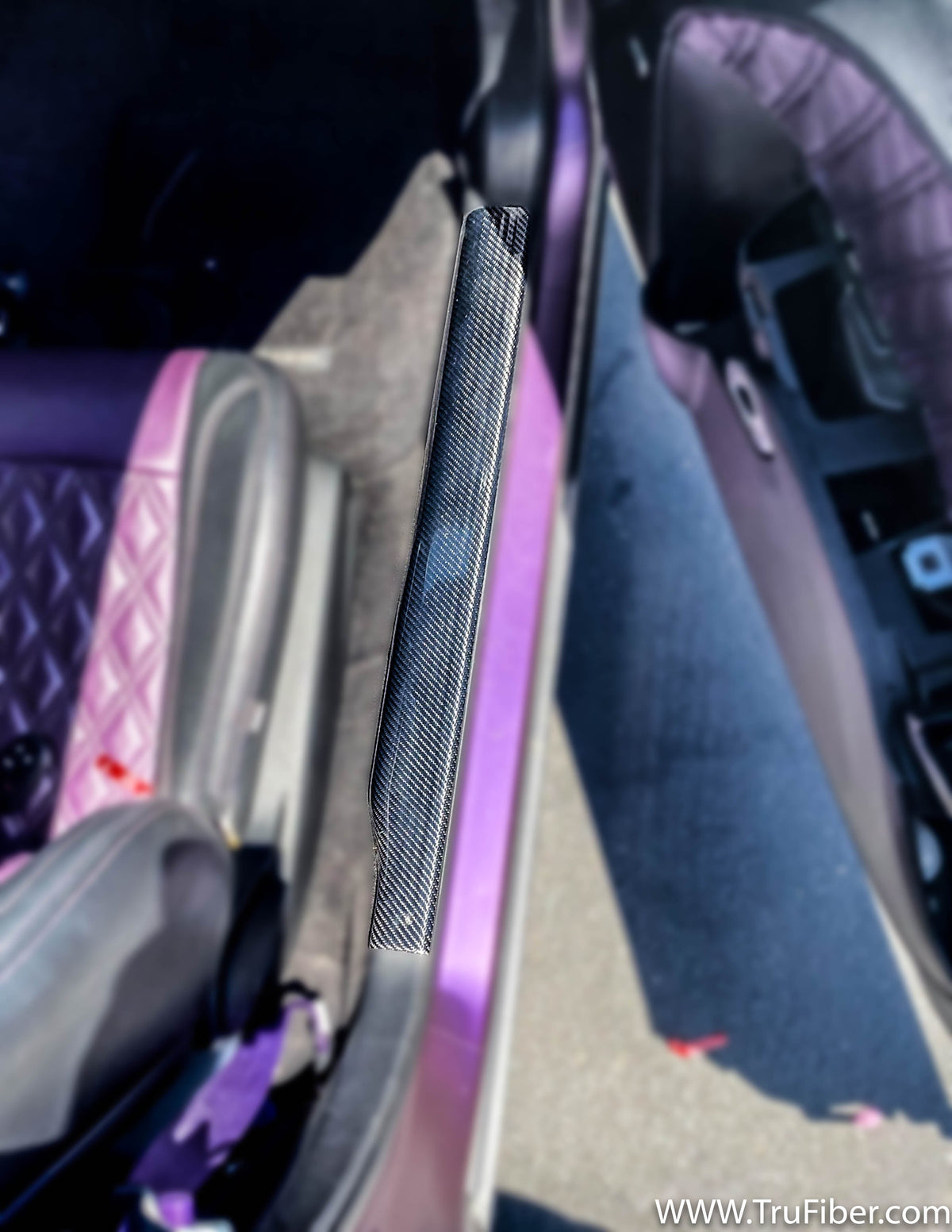 2015-2022 Challenger Carbon Fiber LG465 Door Sills - EXCLUSIVE