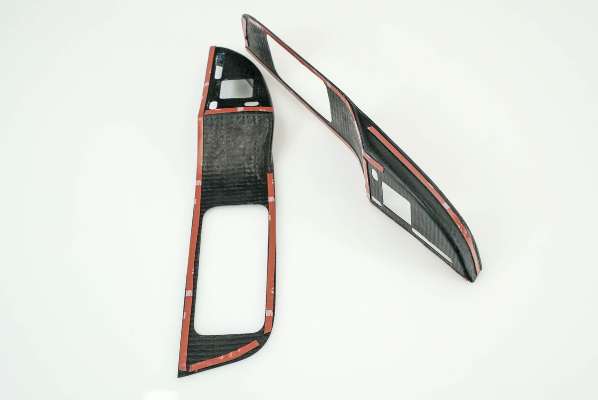 2015-2022 Challenger Carbon Fiber LG472 Window Switch Covers - EXCLUSIVE