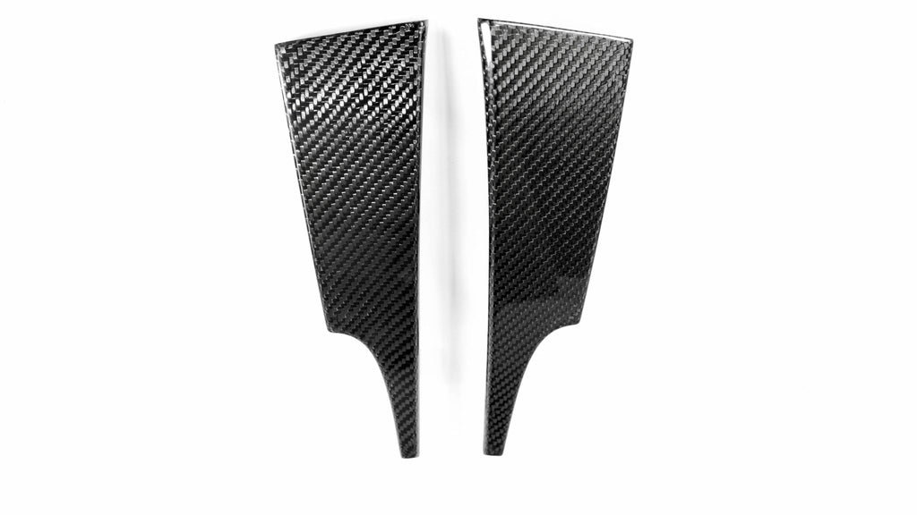 2015-2022 S550 Mustang GT500 Carbon Fiber LG561 End Caps - EXCLUSIVE