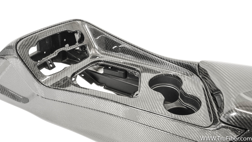 2015-2023 Challenger Carbon Fiber K2 Center Console 6-piece Combo - EXCLUSIVE