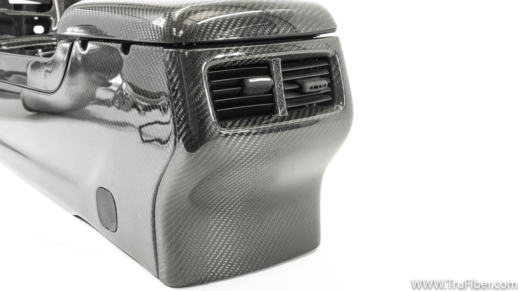 2015-2023 Challenger Carbon Fiber K2 Center Console 6-piece Combo - EXCLUSIVE