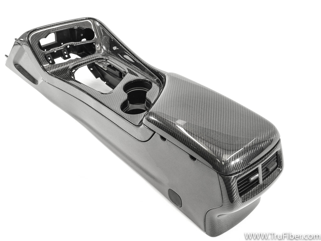 2015-2023 Challenger Carbon Fiber K2 Center Console 6-piece Combo - EXCLUSIVE