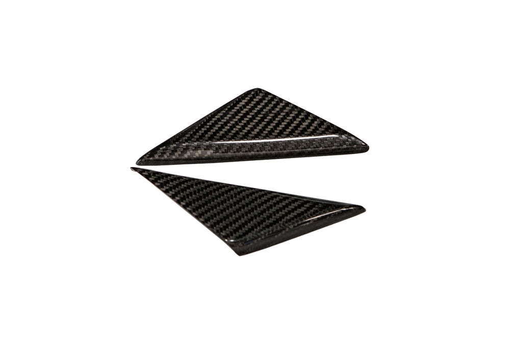 2015-2024 S550 S650 Mustang Carbon Fiber LG247 Mirror Triangle Trim