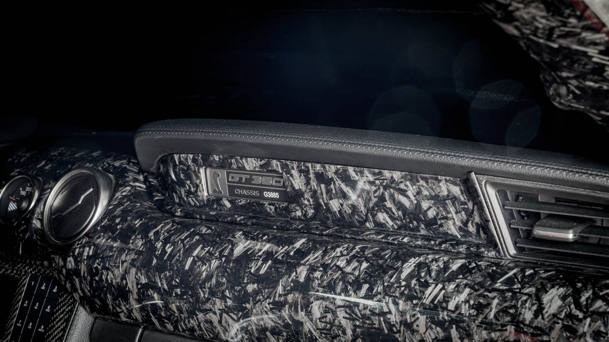 2015-2023 S550 Mustang Forged / Carbon Fiber K3 Center Console 6pc Combo- EXCLUSIVE