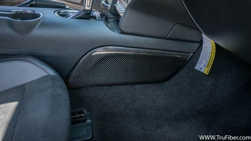 2015-2024 S550 S650 Mustang Carbon Fiber LG321 Center Console Side Panels