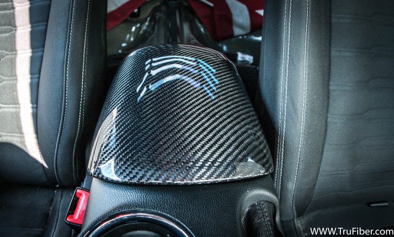 S550 and S650 Mustang Carbon Fiber LG381 Armrest Cover