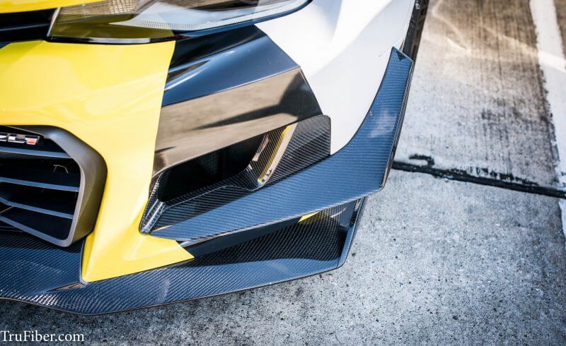2016-2019 Camaro Carbon Fiber LG358 Canards - EXCLUSIVE