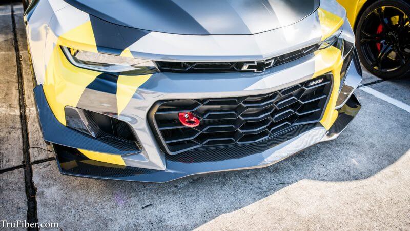 2016-2019 Camaro Carbon Fiber LG358 Canards - EXCLUSIVE