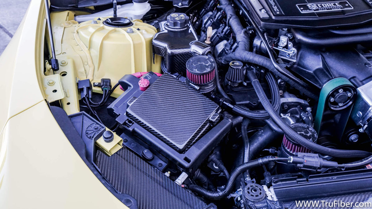 2016-2019 Camaro Carbon Fiber LG418 Fuse Box Cover - EXCLUSIVE