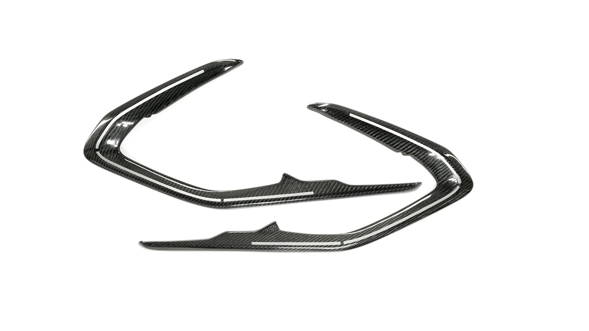 2016-2019 Camaro Carbon Fiber LG455 Door Trim Bezel Covers - EXCLUSIVE