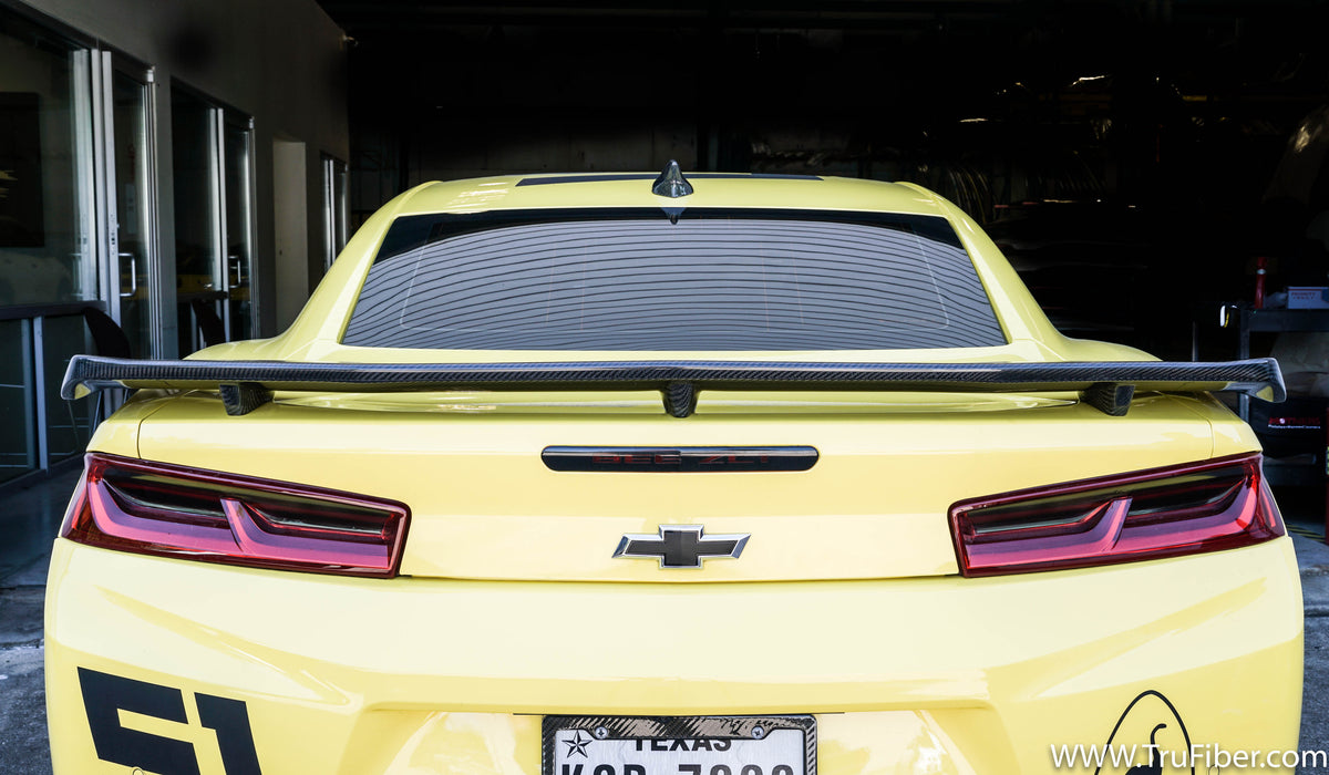 2017-2023 Camaro Carbon Fiber DCA70 Rear Spoiler - EXCLUSIVE