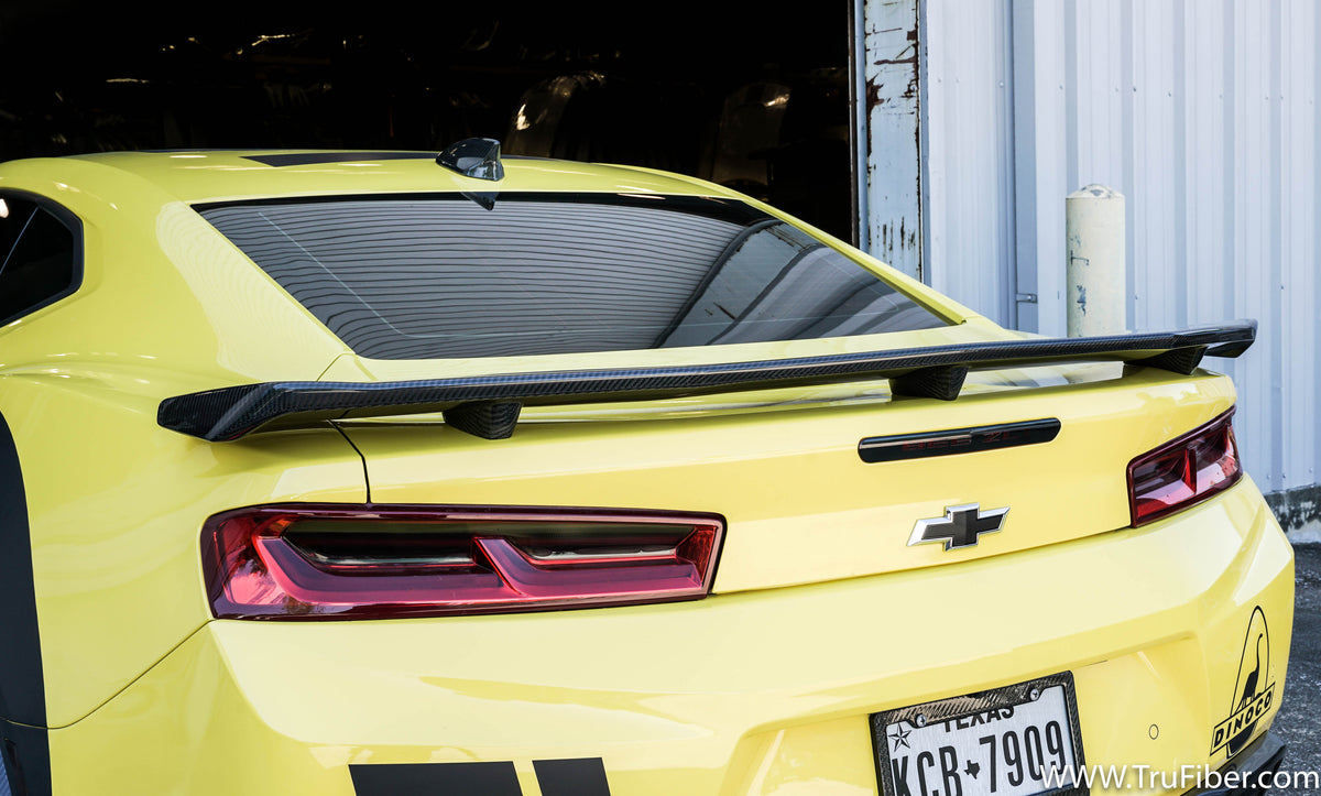 2017-2023 Camaro Carbon Fiber DCA70 Rear Spoiler - EXCLUSIVE