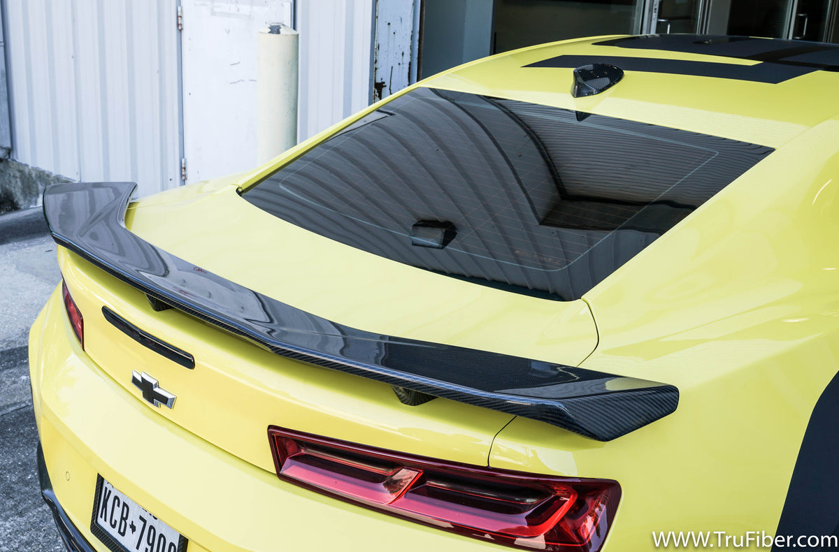 2017-2023 Camaro Carbon Fiber DCA70 Rear Spoiler - EXCLUSIVE