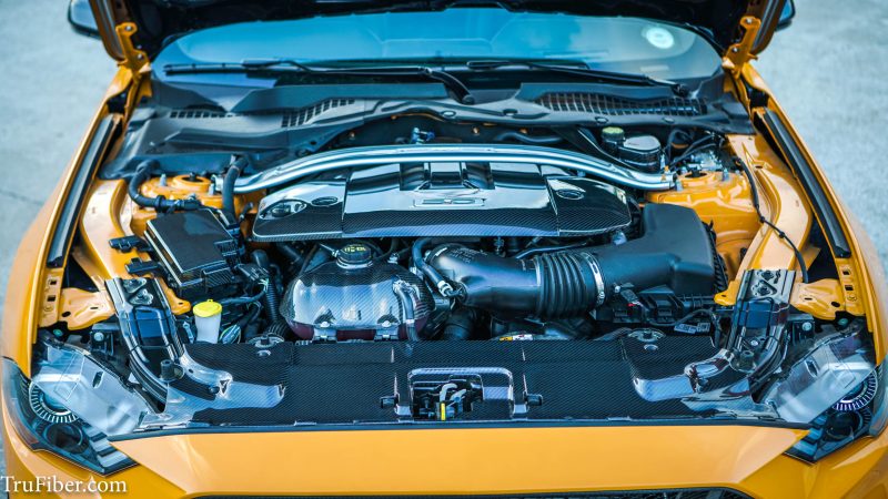 2018-2022 S550 Mustang Carbon Fiber LG350 Engine Cover