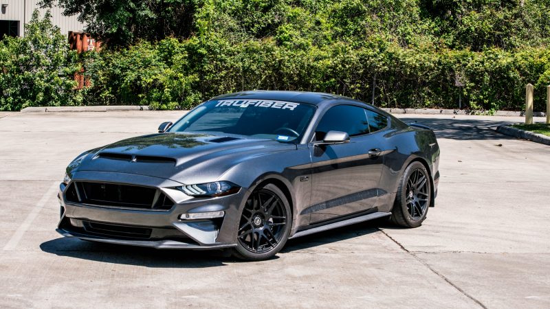 2018-2023 S550 Mustang Fiberglass A53 Ram Air Hood