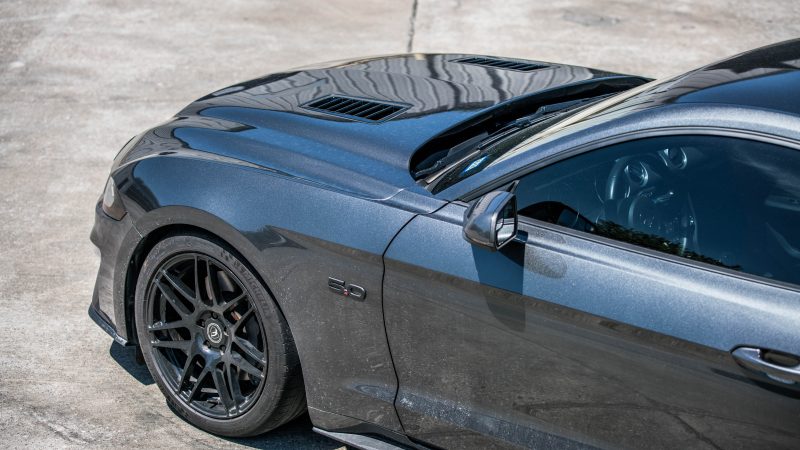 2018-2023 S550 Mustang Fiberglass A53 Ram Air Hood