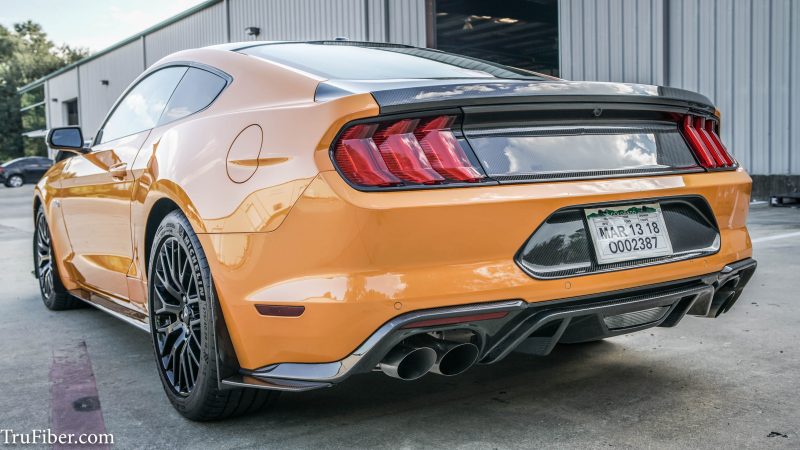 2018 S550 Mustang Carbon Fiber LG355 Rear Diffuser
