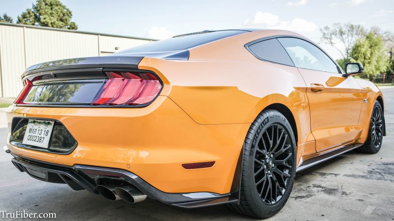 2018 S550 Mustang Carbon Fiber LG355 Rear Diffuser
